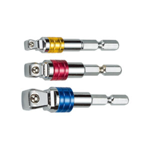 1/4″ Power Shank Socket Adapter with Color Ring – Ball Type