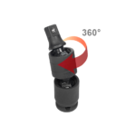 1/4″, 3/8″, 1/2″ Dr. Powerful Impact Universal Joint (3 Stage Type)