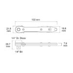 Single Head Mini 1/4″ Dr. Disco Bit Wrench