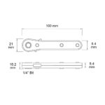 Single Head Mini 1/4″ Bit Wrench