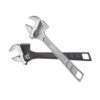 12" One Piece Strong Adjustable Wrench with Hammer