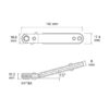 Offset Type Mini 1/4" Bit Wrench