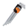 Rotating Type-Ball Point Hex Key Set (Short / Long / Extra Long)：圖片 3