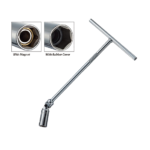 6PT Fixed T-Type Universal Spark-Plug Socket Wrench