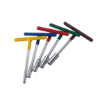 5pcs T-Type Mini Socket Wrench Set with PVC Cover